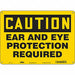 Safety Sign 10 in x 14 in Aluminum