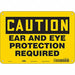 Safety Sign 7 inx10 in Polyethylene