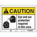 Safety Sign 10 inx14 in Aluminum