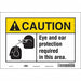 Safety Sign 7 inx10 in Vinyl
