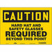 Safety Sign 10 in x 14 in Vinyl