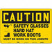 Safety Sign 24 in x 36 in Polyethylene
