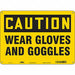 Safety Sign 10 in x 14 in Aluminum