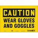 Safety Sign 7 in x 10 in Vinyl