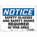 Safety Sign 7 in x 10 in Aluminum