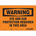 Safety Sign 7 in x 10 in Vinyl