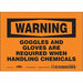 Safety Sign 5 in x 7 in Vinyl