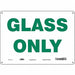 Safety Sign 10 in x 14 in Aluminum