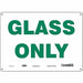 Safety Sign 10 in x 14 in Polyethylene