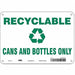 Safety Sign 7 in x 10 in Polyethylene