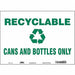 Safety Sign 10 in x 14 in Vinyl