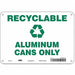 Safety Sign 7 in x 10 in Polyethylene
