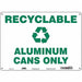 Safety Sign 10 in x 14 in Polyethylene