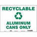 Safety Sign 10 in x 14 in Vinyl