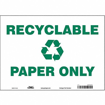 Safety Sign 10 in x 14 in Vinyl