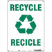 K0980 Safety Sign 14 in x 10 in Aluminum