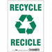 K0980 Safety Sign 10 in x 7 in Vinyl