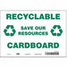 Safety Sign 7 in x 10 in Vinyl