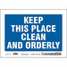 Safety Sign 5 in x 7 in Vinyl