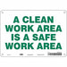 J9885 Safety Sign 7 in x 10 in Aluminum