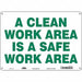 J9885 Safety Sign 10 in x 14 in Aluminum