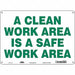 J9885 Safety Sign 10 inx14 in Polyethylene