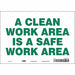 J9885 Safety Sign 7 inx10 in Vinyl