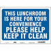 Safety Sign 10 in x 14 in Vinyl