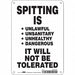 Safety Sign 10 in x 7 in Polyethylene