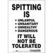 Safety Sign 10 in x 7 in Vinyl