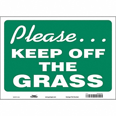 J9908 Safety Sign 10 in x 14 in Vinyl