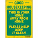 Safety Sign 14 inx10 in Vinyl