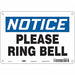 Safety Sign 7 in x 10 in Polyethylene