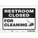Safety Sign 7 in x 10 in Vinyl