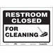 Safety Sign 10 in x 14 in Vinyl