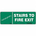 Safety Sign 5 in x 14 in Aluminum