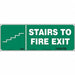 Safety Sign 5 in x 14 in Vinyl