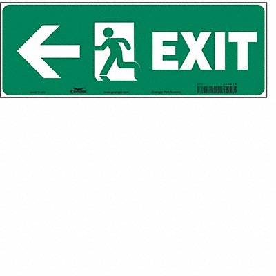 Safety Sign 5 in x 14 in Vinyl