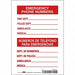 Safety Sign 10 in x 7 in Vinyl