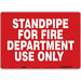 Safety Sign 10 in x 14 in Aluminum