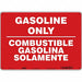 Safety Sign 10 in x 14 in Aluminum