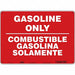 Safety Sign 10 inx14 in Vinyl