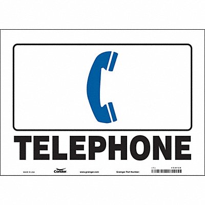 J9303 Safety Sign 10 in x 14 in Vinyl