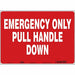 Safety Sign 10 in x 14 in Vinyl