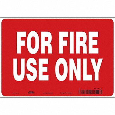 Safety Sign 7 in x 10 in Vinyl