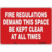 Safety Sign 10 in x 14 in Vinyl