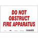 Safety Sign 7 in x 10 in Vinyl