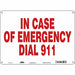 J9315 Safety Sign 10 in x 14 in Aluminum
