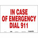 J9315 Safety Sign 10 in x 14 in Vinyl