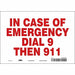 Safety Sign 7 in x 10 in Vinyl